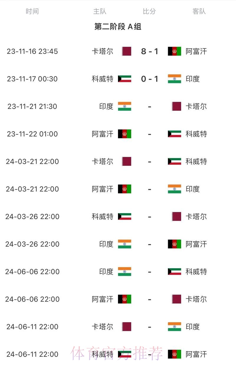 2026世界杯比赛时间详细安排最新时间表官网入口